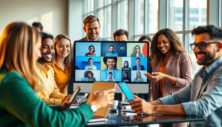 build professional connections online