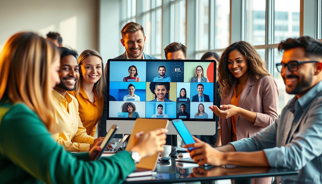build professional connections online